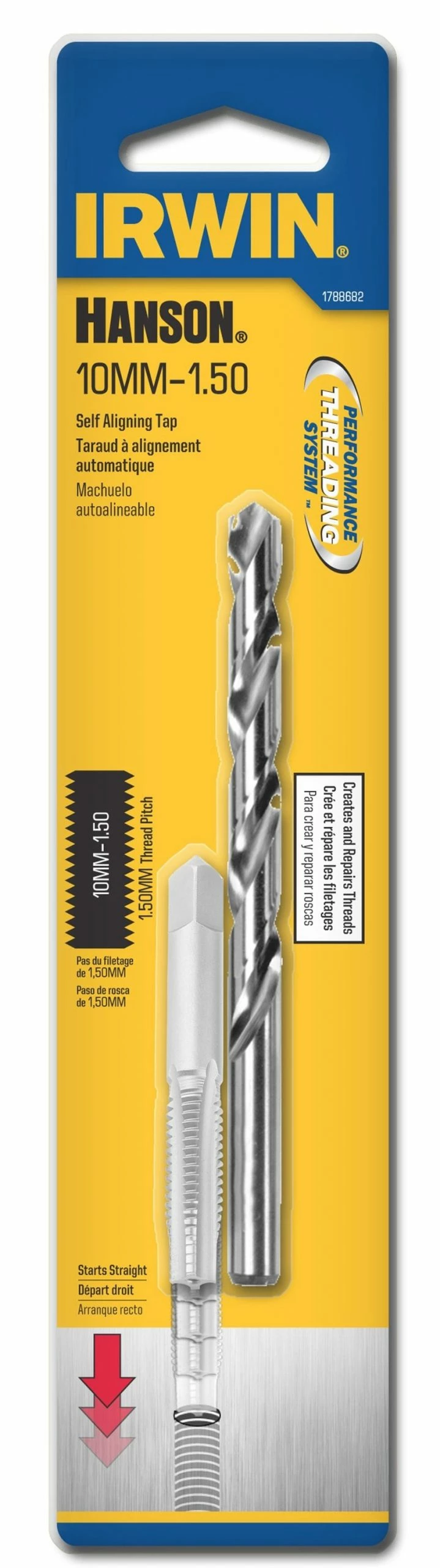 IRWIN Tap & Drill Sets Hanson 2-Pack Metric Tap and Drill Set 3 IRWIN Tap & Drill Sets Hanson 2-Pack Metric Tap and Drill Set