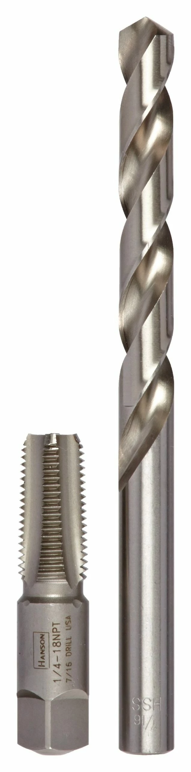 IRWIN Tap & Drill Sets HANSON 2-Pack SAE Tap and Drill Set 3 IRWIN Tap & Drill Sets HANSON 2-Pack SAE Tap and Drill Set