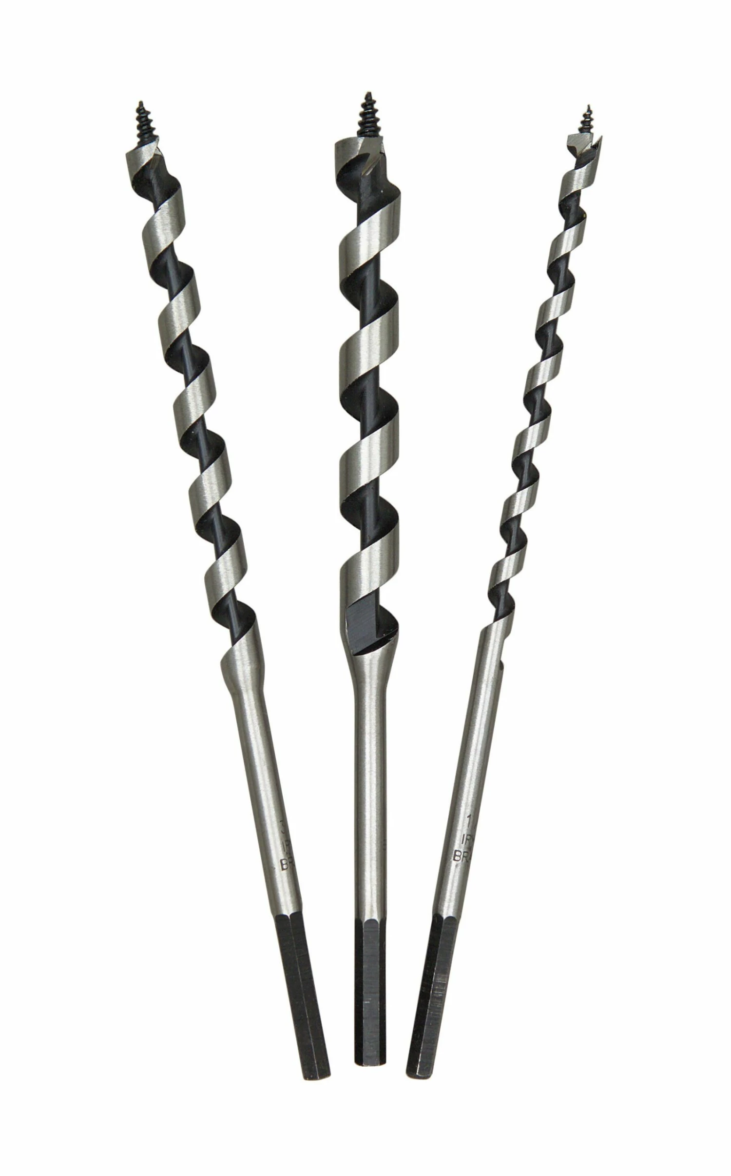 IRWIN Woodboring Drill Bits 3-Piece Assorted Woodboring Auger Drill Bit Set 4 IRWIN Woodboring Drill Bits 3-Piece Assorted Woodboring Auger Drill Bit Set - Image 2