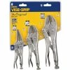 IRWIN Plier Sets VISE-GRIP Original 3-Pack Locking Plier Set -Irwin Fashion Outlet 04651175