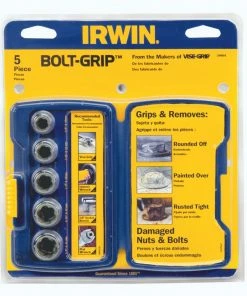IRWIN Bolt Extractors Bolt-Grip 5-Pack Bolt Extractor Set -Irwin Fashion Outlet 05038718