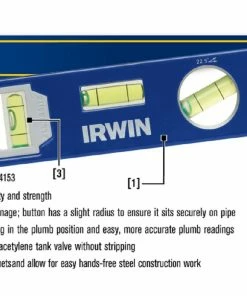 IRWIN Levels 250 9-in Magnetic Torpedo Level -Irwin Fashion Outlet 05068592