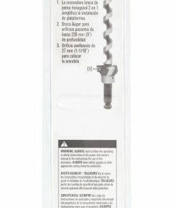 IRWIN Woodboring Drill Bits 3/8-in Woodboring Auger Drill Bit -Irwin Fashion Outlet 05385026 scaled