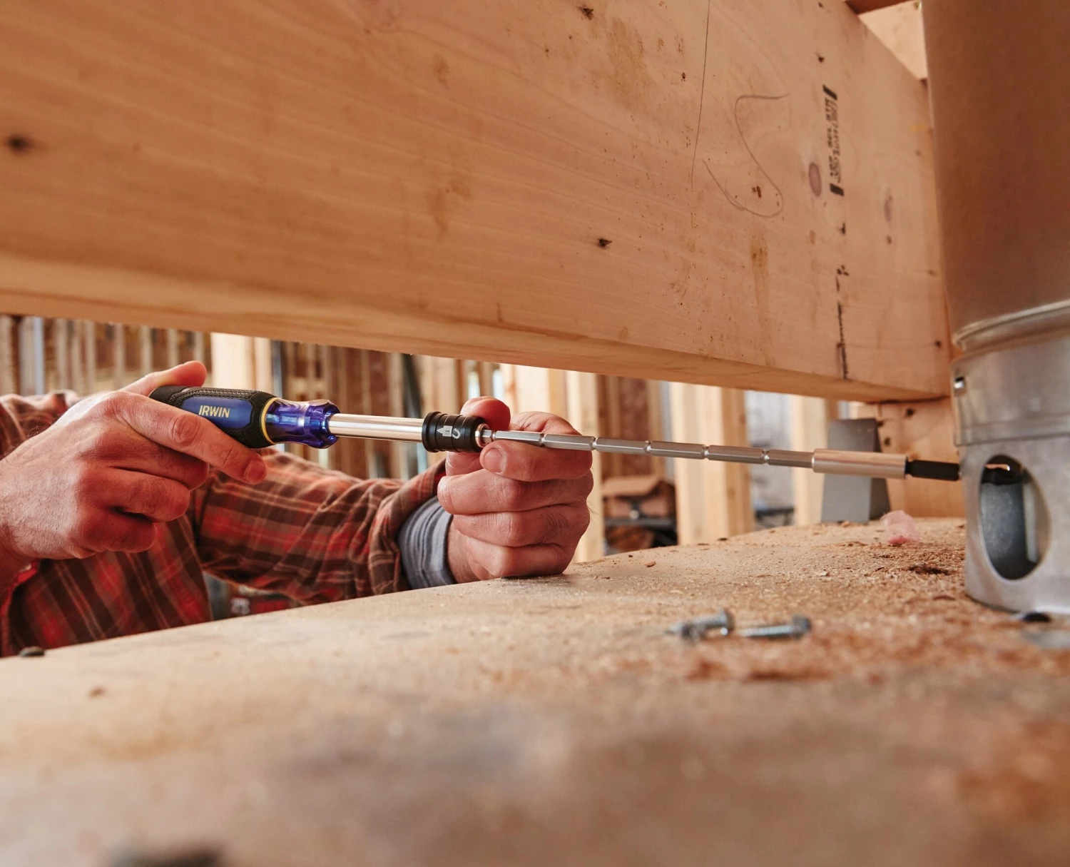 IRWIN Screwdrivers 6-Piece Plastic Handle Magnetic Set Multi-bit Screwdriver Set 6 IRWIN Screwdrivers 6-Piece Plastic Handle Magnetic Set Multi-bit Screwdriver Set - Image 4