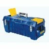 IRWIN Portable Tool Boxes 29-in Blue Resin Lockable Tool Box -Irwin Fashion Outlet 07650433