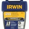 IRWIN Impact Driver Bits 20-Piece 1/4-in x 1-in Phillips Impact Driver Bit 1 IRWIN Impact Driver Bits 20-Piece 1/4-in x 1-in Phillips Impact Driver Bit -Irwin Fashion Outlet 08170810
