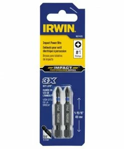 IRWIN Impact Driver Bits 2-Piece 1/4-in x 1-15/16-in Phillips Impact Driver Bit