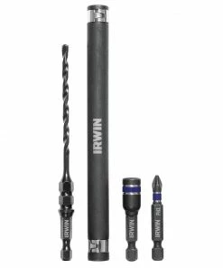 IRWIN Masonry Drill Bits 4-Piece x Masonry Drill Bit Set for Hammer Drill