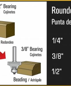 IRWIN Router Bit Sets 15-Piece Carbide-Tipped Router Bit Set -Irwin Fashion Outlet 08173625 scaled