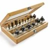 IRWIN Router Bit Sets 15-Piece Carbide-Tipped Router Bit Set -Irwin Fashion Outlet 08173627