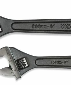 IRWIN Adjustable Wrenches 8-in Black Oxide Adjustable Wrench Set