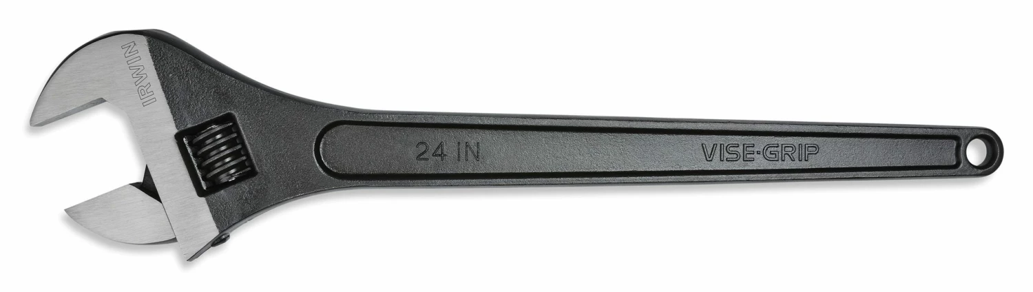 IRWIN Adjustable Wrenches 24-in Black Oxide Adjustable Wrench 3 IRWIN Adjustable Wrenches 24-in Black Oxide Adjustable Wrench