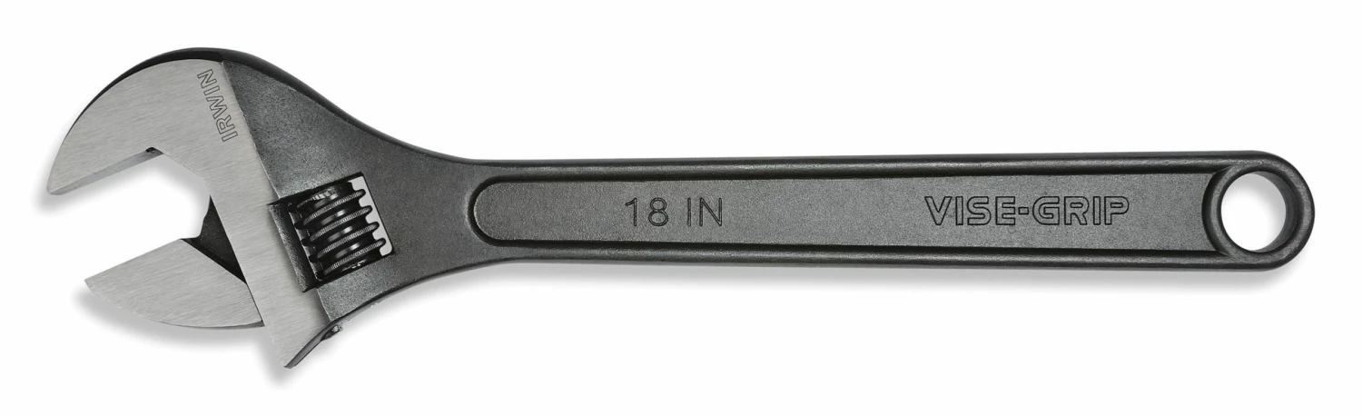 IRWIN Adjustable Wrenches 18-in Black Oxide Adjustable Wrench 3 IRWIN Adjustable Wrenches 18-in Black Oxide Adjustable Wrench