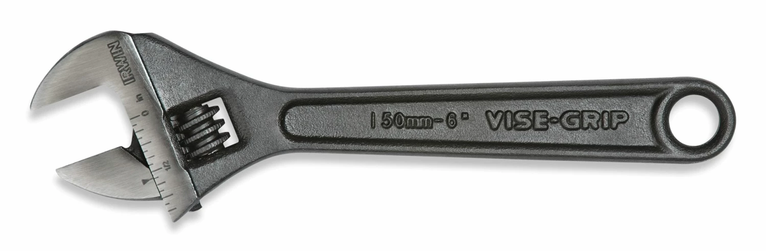IRWIN Adjustable Wrenches 6-in Black Oxide Adjustable Wrench 3 IRWIN Adjustable Wrenches 6-in Black Oxide Adjustable Wrench
