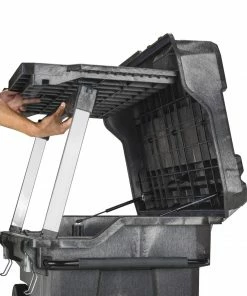 IRWIN Portable Tool Boxes Mobile Command Center 40.5-in Gray Structural Foam Wheels Lockable Tool Box -Irwin Fashion Outlet 08461404 scaled