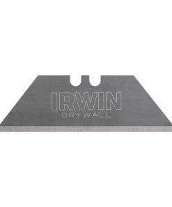 IRWIN Replacement Utility Blades Carbon Steel 3/4-in Drywall Utility Razor Blade(5-Pack)