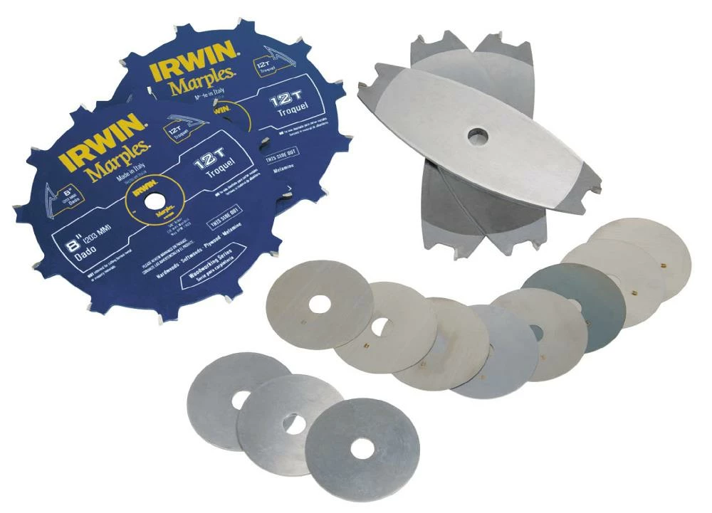 IRWIN Circular Saw Blades Marples 8-in 12-Tooth Carbide Dado Circular Saw Blade 3 IRWIN Circular Saw Blades Marples 8-in 12-Tooth Carbide Dado Circular Saw Blade