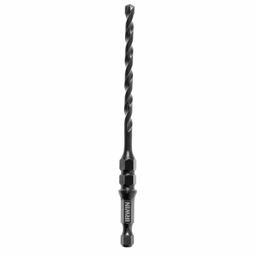 IRWIN Masonry Drill Bits 5-in Black Oxide Coated Hss Masonry Drill Bit for Hammer Drill 3 IRWIN Masonry Drill Bits 5-in Black Oxide Coated Hss Masonry Drill Bit for Hammer Drill