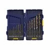 IRWIN Twist Drill Bits 15-Piece Assorted 6-in Gold Ferrous Coated Hss Twist Drill Bit Set -Irwin Fashion Outlet 09705394