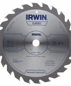 IRWIN Circular Saw Blades Classic 7-1/4-in 24-Tooth Carbide Circular Saw Blade