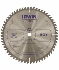 IRWIN Circular Saw Blades Classic 10-in 60-Tooth Carbide Miter/Table Saw Blade