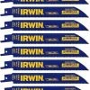 IRWIN Reciprocating Saw Blades 10-Pack Bi-Metal 6-in 14-TPI Metal Cutting Reciprocating Saw Blade -Irwin Fashion Outlet 10032595