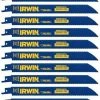 IRWIN Reciprocating Saw Blades 10-Pack Bi-Metal 8-in 18-TPI Metal Cutting Reciprocating Saw Blade -Irwin Fashion Outlet 10032609