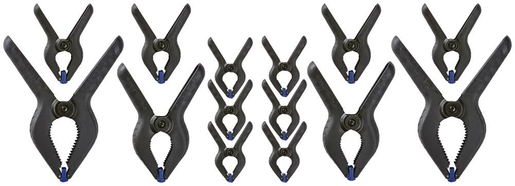IRWIN Clamps 14-Pack Assorted Spring Clamp 3 IRWIN Clamps 14-Pack Assorted Spring Clamp