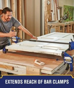 IRWIN Clamp Attachments QUICK-GRIP Heavy-Duty Clamp Coupler -Irwin Fashion Outlet 10391682