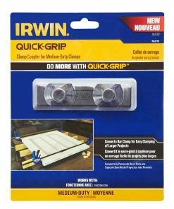 IRWIN Clamp Attachments QUICK-GRIP Medium-Duty Clamp Coupler -Irwin Fashion Outlet 10391690