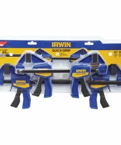 IRWIN Clamps QUICK-GRIP 6-Pack Assorted Light-Duty One Handed Bar Clamp -Irwin Fashion Outlet 10483928