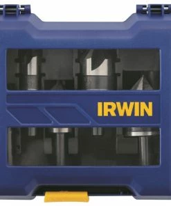 IRWIN Twist Drill Bits 5-Piece Assorted x Set Black Oxide Coated Hss Twist Drill Bit Set -Irwin Fashion Outlet 14643337