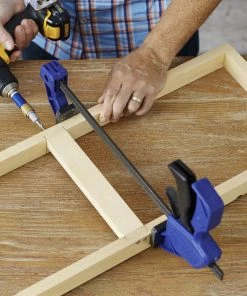 IRWIN Clamps QUICK-GRIP 24-in Medium-Duty One Handed Bar Clamp 11 IRWIN Clamps QUICK-GRIP 24-in Medium-Duty One Handed Bar Clamp -Irwin Fashion Outlet 15620256