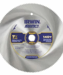 IRWIN Circular Saw Blades Marathon 7-1/4-in 140-Tooth Continuous Carbon Circular Saw Blade