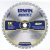 IRWIN Circular Saw Blades Marathon 12-in 40-Tooth Carbide Miter/Table Saw Blade -Irwin Fashion Outlet 16276847
