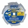 IRWIN Circular Saw Blades Marathon with Weldtec 7-1/4-in 6-Tooth Tungsten Carbide-tipped Steel Circular Saw Blade -Irwin Fashion Outlet 16302588