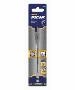 IRWIN Woodboring Drill Bits Standard length 1/2-in Woodboring Spade Drill Bit