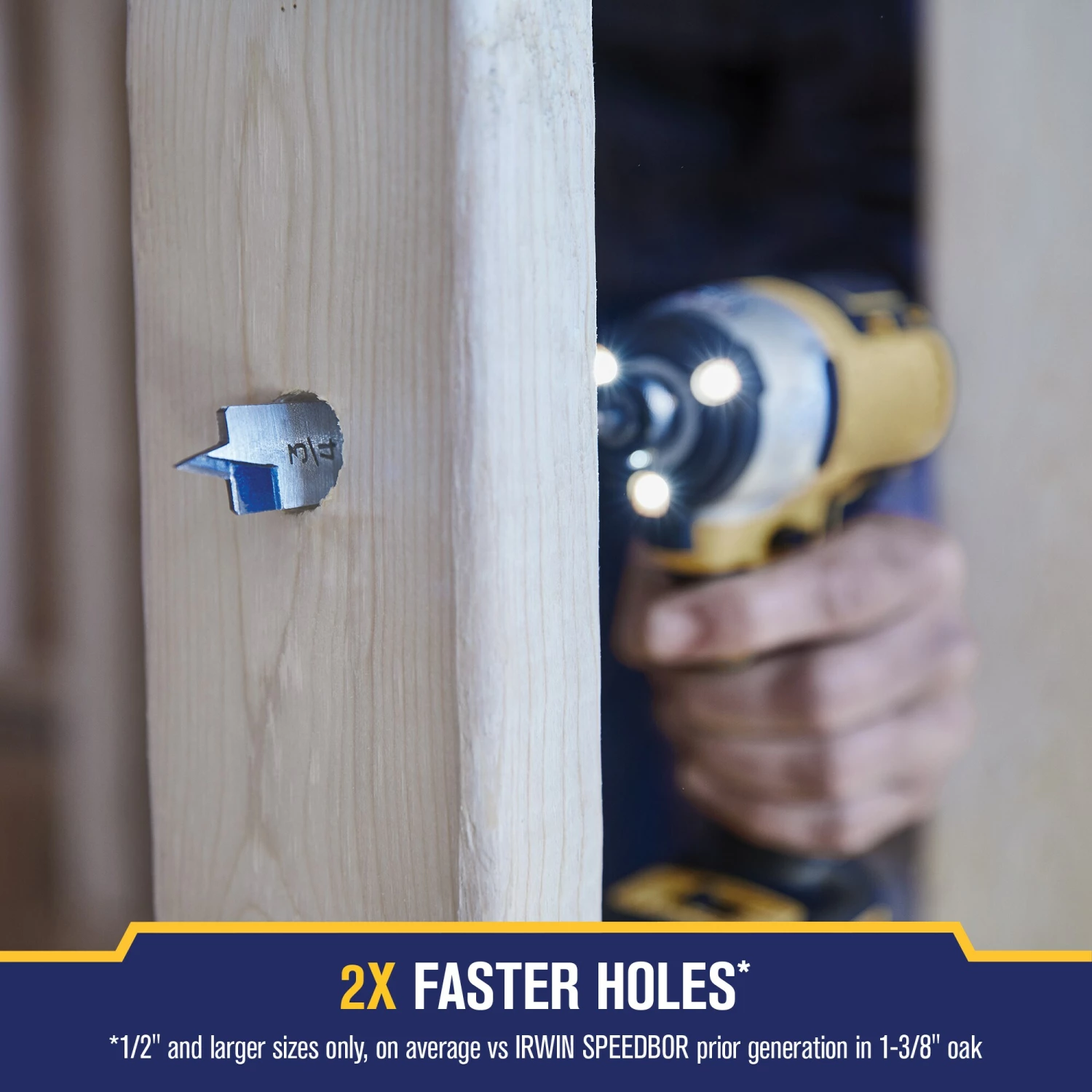 IRWIN Woodboring Drill Bits 1-in Woodboring Spade Drill Bit 8 IRWIN Woodboring Drill Bits 1-in Woodboring Spade Drill Bit - Image 6