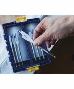 IRWIN Woodboring Drill Bits 8-Piece Assorted Woodboring Spade Drill Bit Set -Irwin Fashion Outlet 17486843