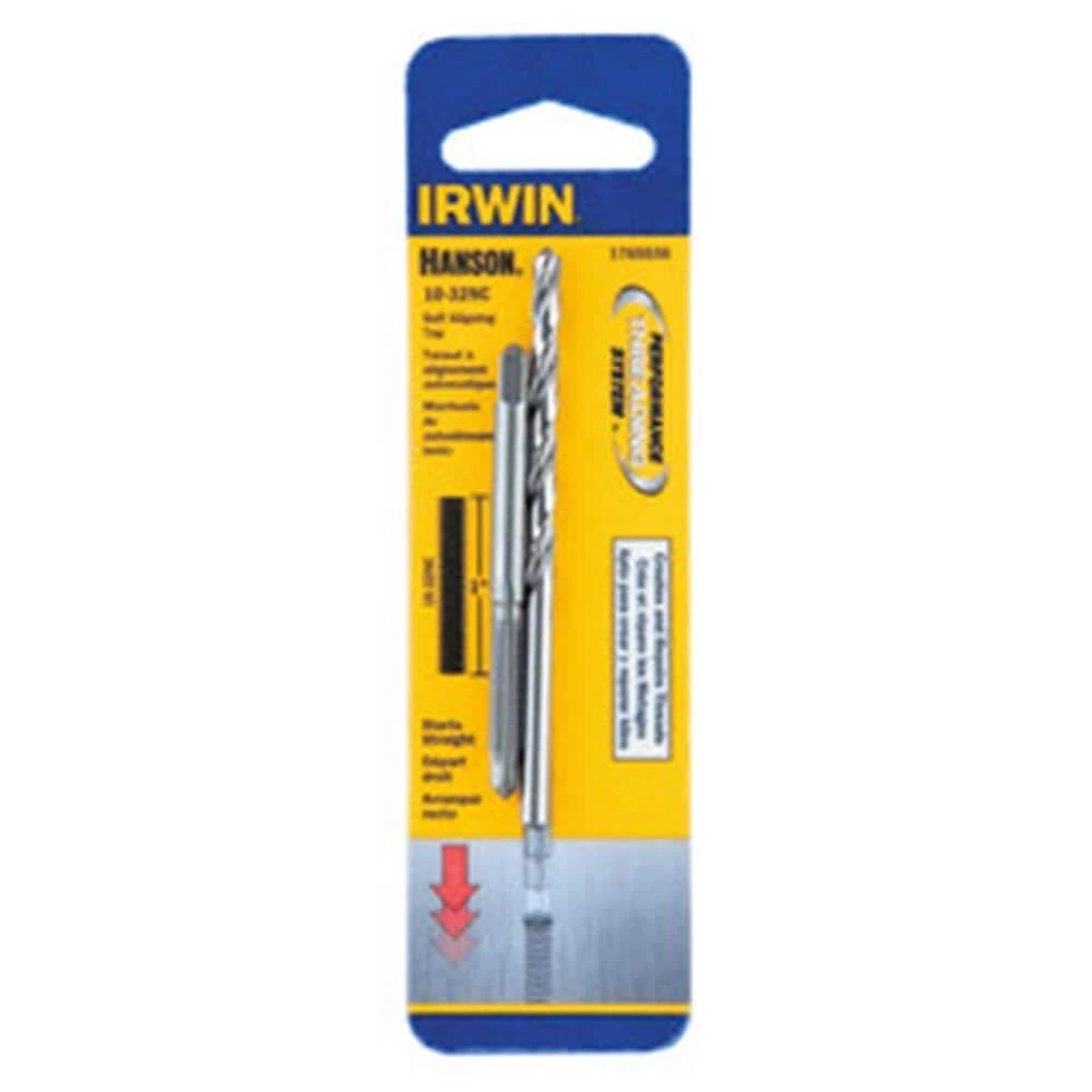 IRWIN Tap & Drill Sets Hanson 2-Pack SAE Tap and Drill Set 3 IRWIN Tap & Drill Sets Hanson 2-Pack SAE Tap and Drill Set