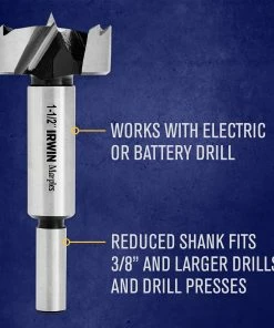 IRWIN Woodboring Drill Bits Marples 14-Piece 3/8-in Woodboring Forstner Drill Bit Set 18 IRWIN Woodboring Drill Bits Marples 14-Piece 3/8-in Woodboring Forstner Drill Bit Set -Irwin Fashion Outlet 17683984