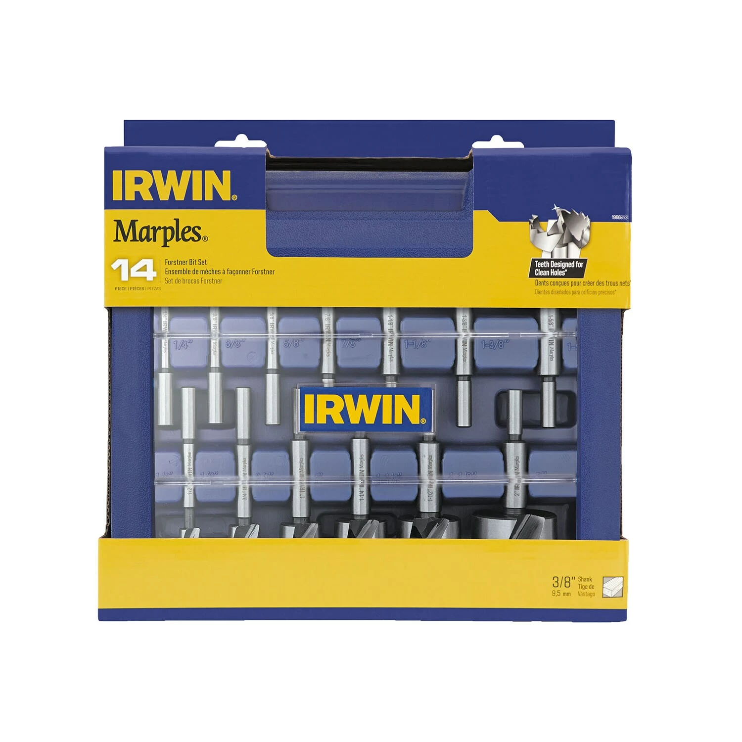 IRWIN Woodboring Drill Bits Marples 14-Piece 3/8-in Woodboring Forstner Drill Bit Set 4 IRWIN Woodboring Drill Bits Marples 14-Piece 3/8-in Woodboring Forstner Drill Bit Set - Image 2