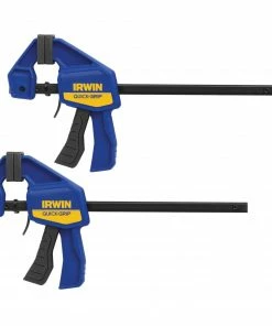 IRWIN Clamps QUICK-GRIP 2-Pack 6-in Mini One Handed Bar Clamp