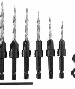 IRWIN Twist Drill Bits 8-Piece Assorted x Set High-speed Steel Twist Drill Bit Set