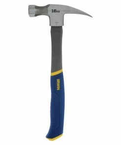 IRWIN Hammers 16-oz Smooth Face Steel Head Fiberglass Framing Hammer