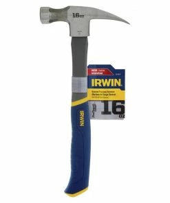 IRWIN Hammers 16-oz Smooth Face Steel Head Fiberglass Framing Hammer -Irwin Fashion Outlet 18258739