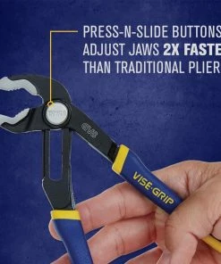 IRWIN Plier Sets VISE-GRIP GrooveLock 2-Pack Tongue & Groove Plier Set -Irwin Fashion Outlet 18258753