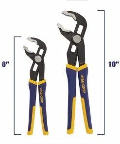 IRWIN Plier Sets VISE-GRIP GrooveLock 2-Pack Tongue & Groove Plier Set -Irwin Fashion Outlet 18258761