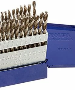 IRWIN Twist Drill Bits 60-Piece Assorted x Set High-speed Steel Twist Drill Bit Set