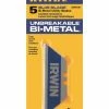 IRWIN Replacement Utility Blades Bi-Metal3/4-in Utility Razor Blade(5-Pack) -Irwin Fashion Outlet 18259813